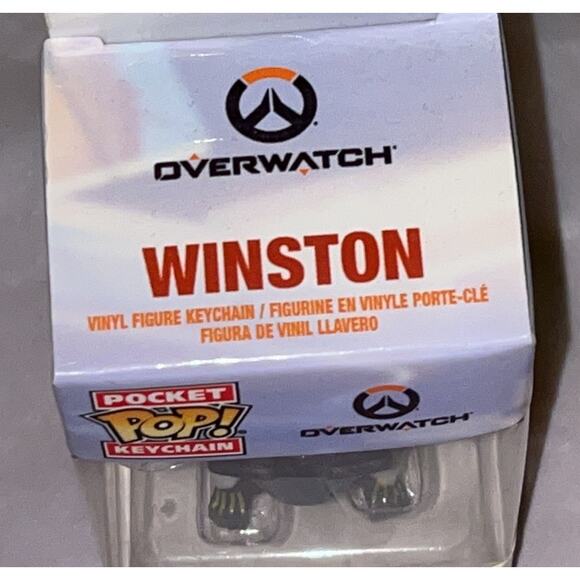 Funko Pocket Pop! Overwatch Keychain Winston - NEW! - Picture 5 of 9